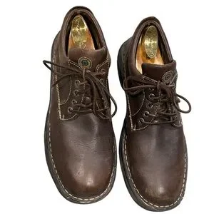 Born | Shoes | Born Brown Leather Oxfords With Laceup Design  display picture 1
